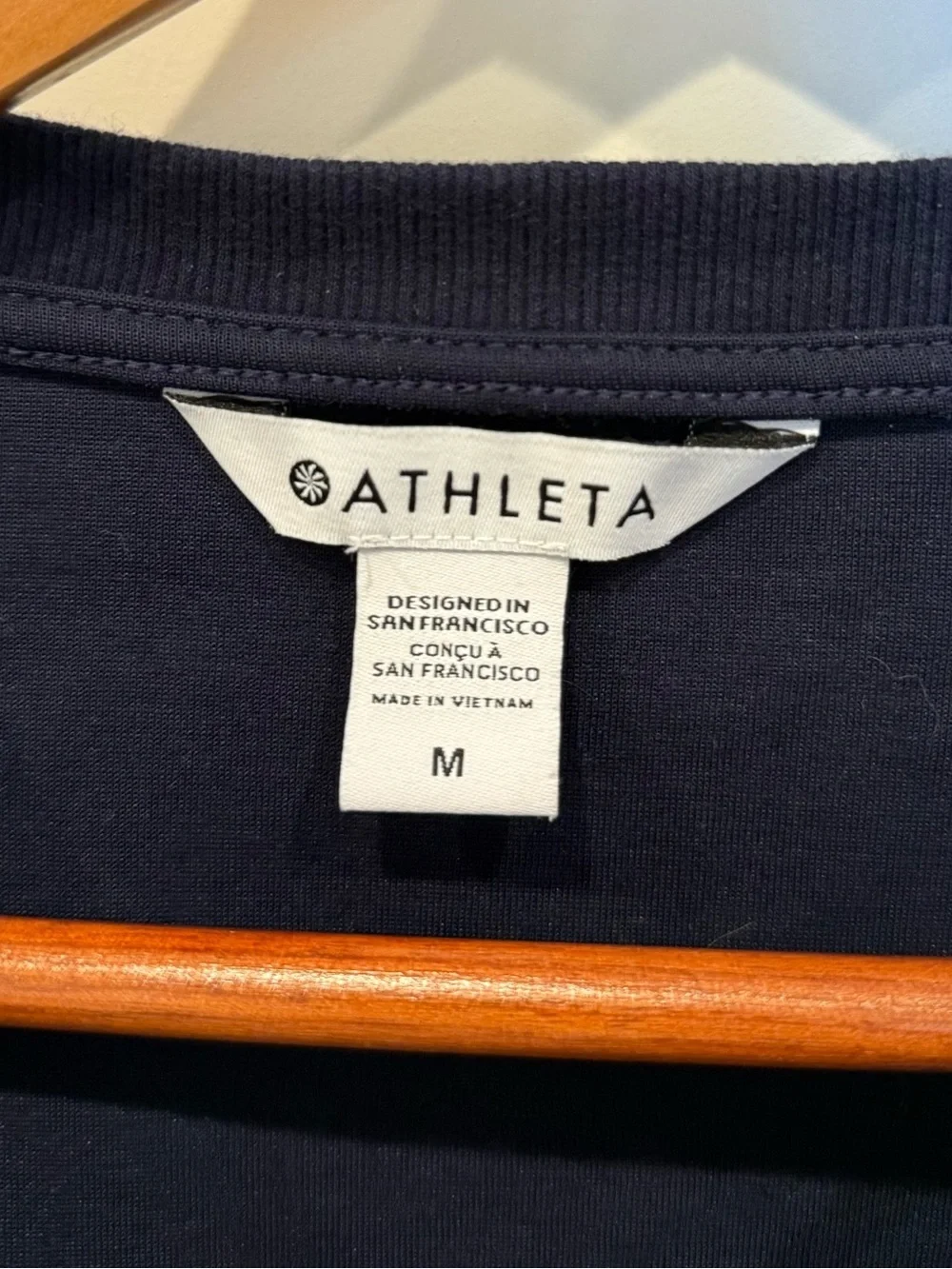 Athleta Harlow Long-Sleeve Hybrid Top Medium